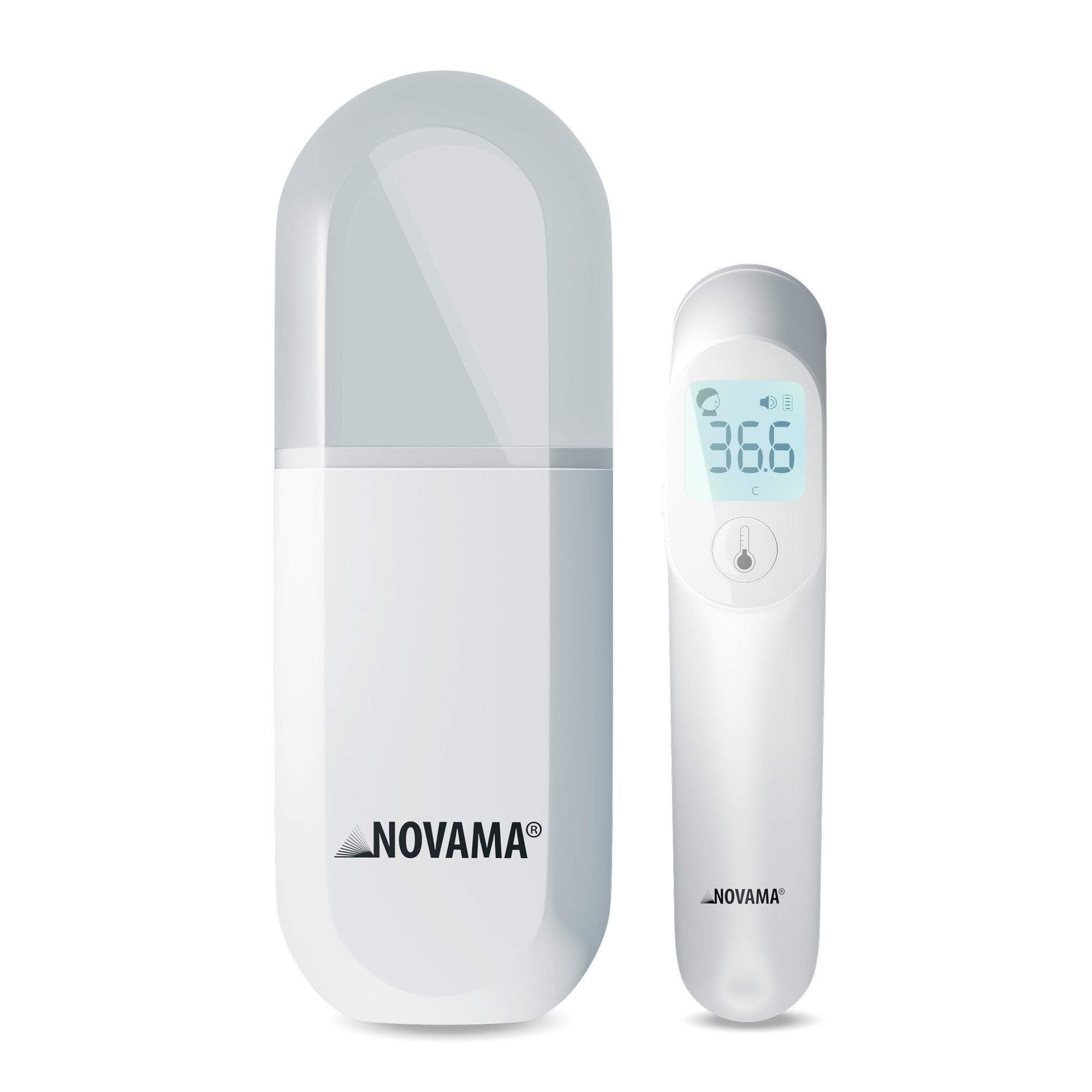 NOVAMA NC PRO Bezdotykový teplomer s detektorom vzdialenosti