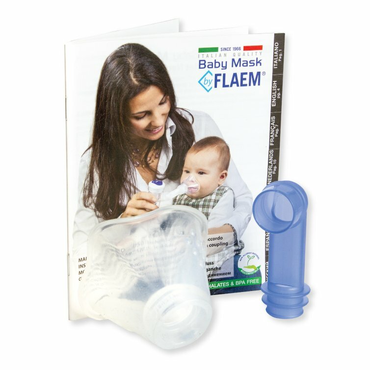 FLAEM M1 Inhalačná maska pre novorodencov od 0 - 11 mesiacov