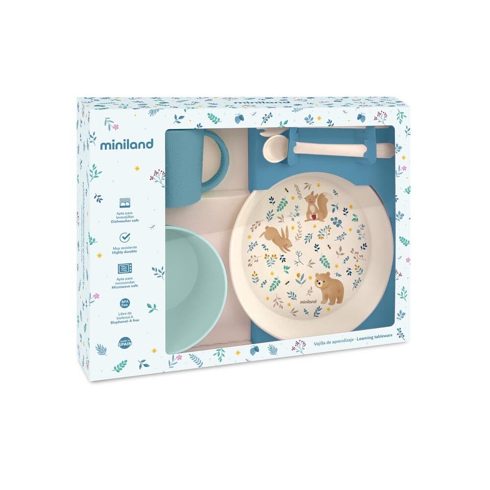 Miniland 5-dielna jedálenská súprava pre deti Dreamland (Riad pre bábätká)