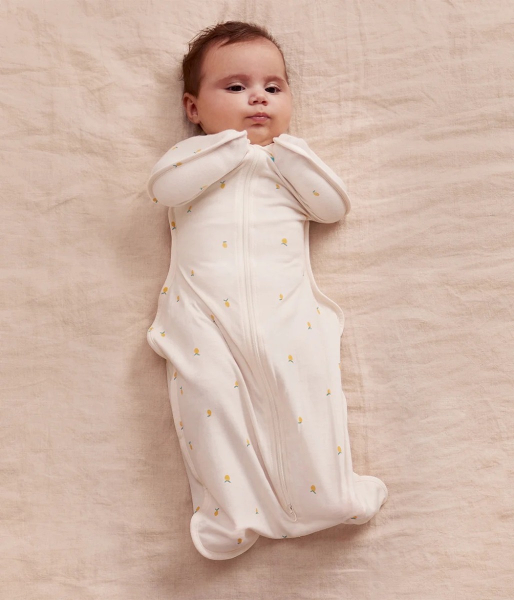 Love To Dream Zavinovačka Swaddle UP - veľkosť S bambusová viskóza, citrón, TOG 1.0