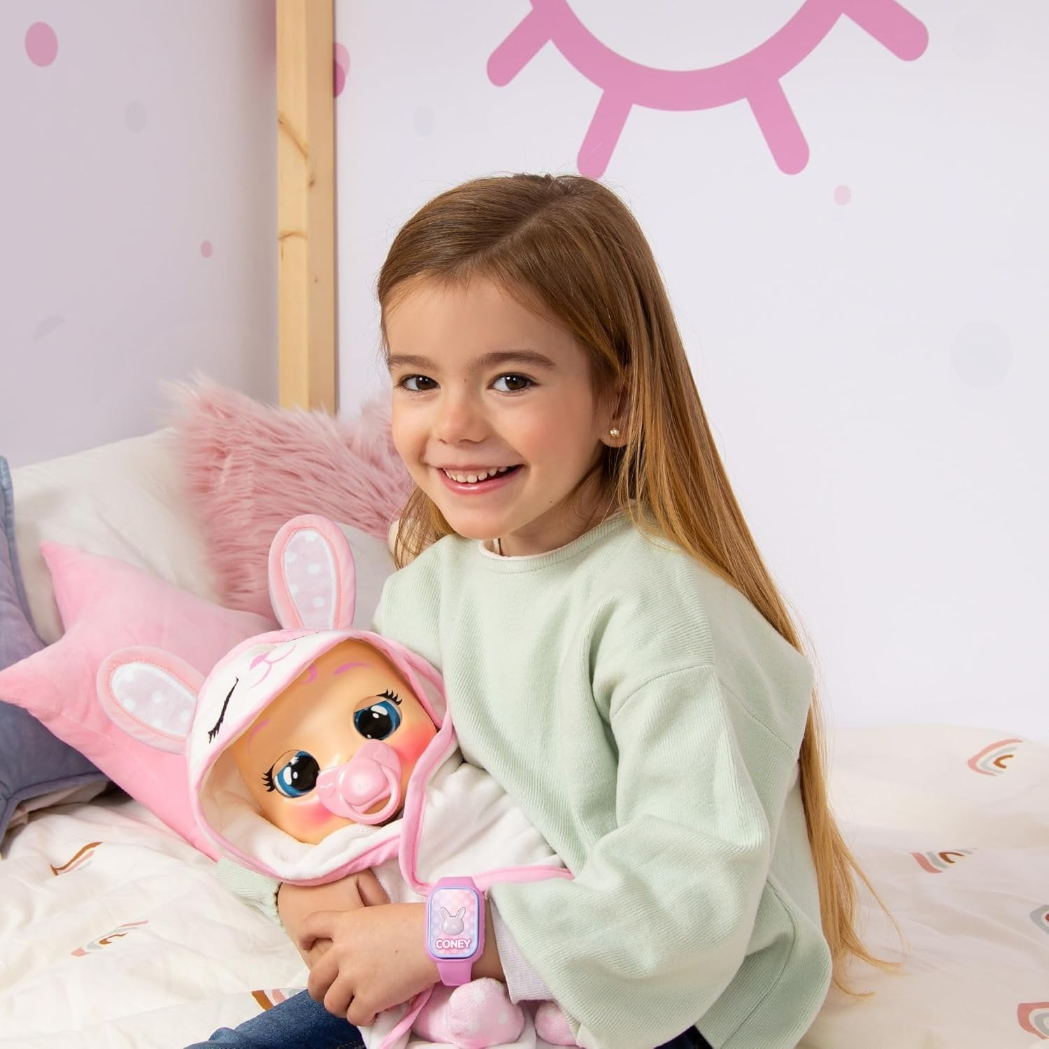 IMC Toys Cry Babies - Newborn Coney Interaktívna bábika