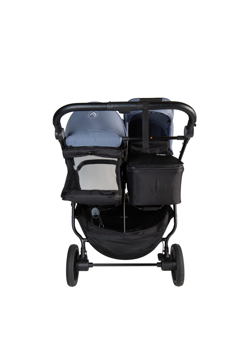 Baby Monsters Kočík pre dvojičky Easy Twin 4 Full Box – Modrý