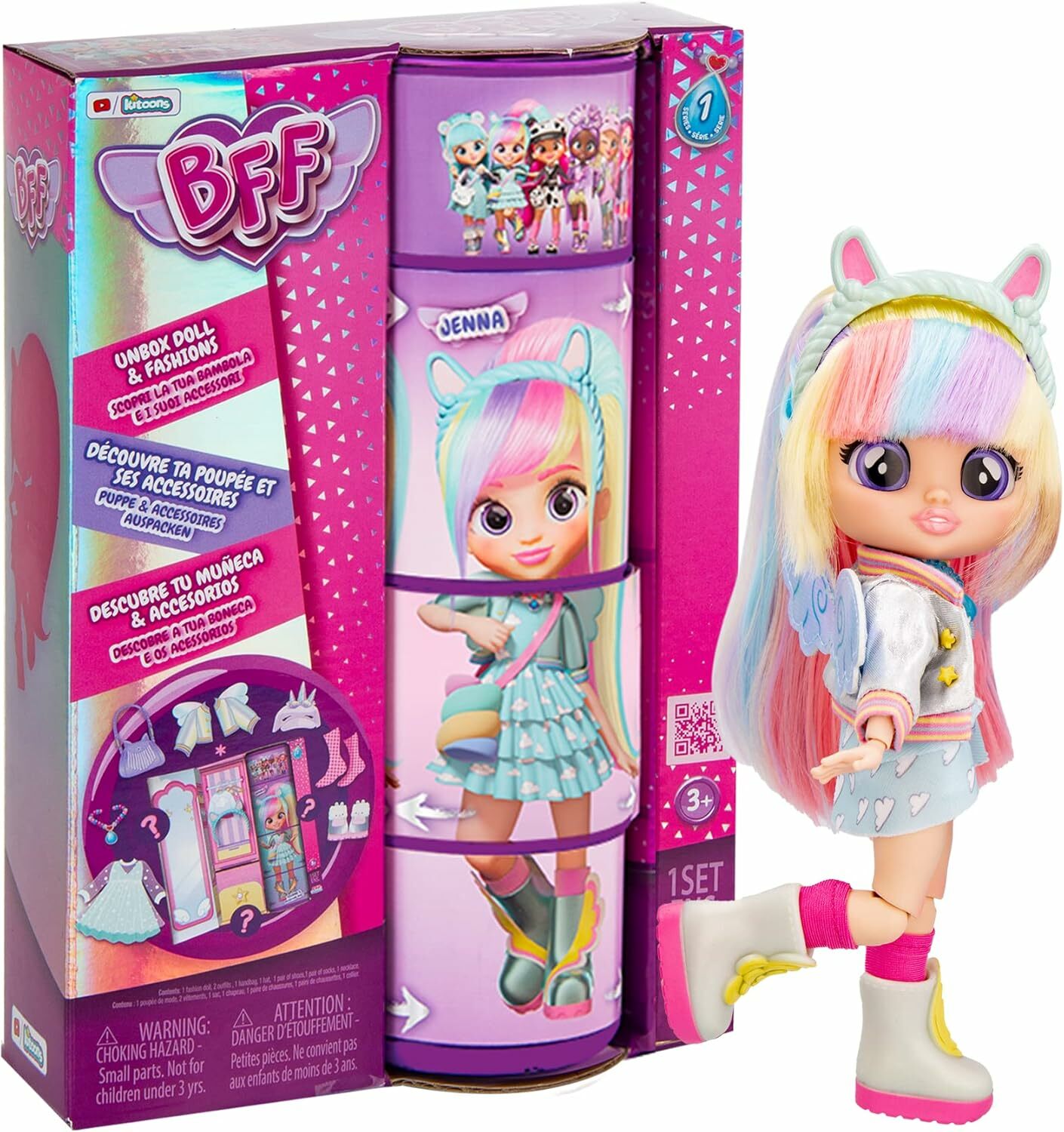 IMC Toys Cry Babies - Bábika BFF Jenna