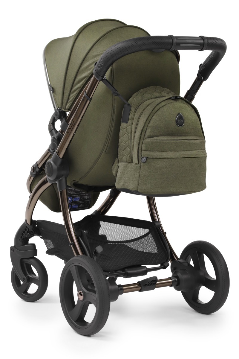 Egg Batoh ku kočíku Egg 2, zelený (Hunter Green)