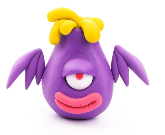 HEY CLAY Aliens Modelovacia hmota, Mimozemšťan Vulcano