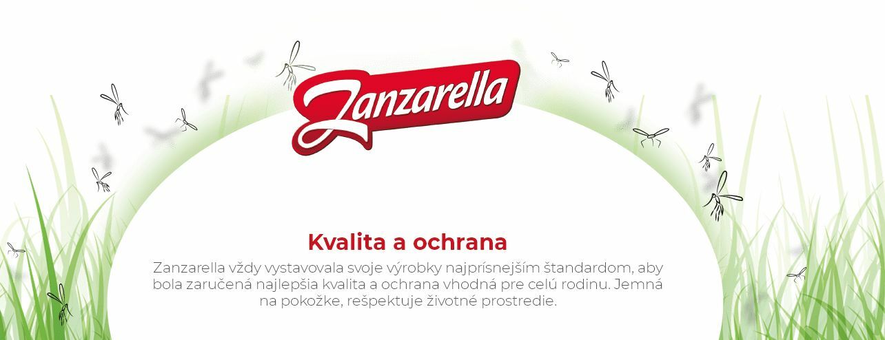 Zanzarella Z-ochranné obrúsky proti komárom s hydratačným účinkom, 15 ks
