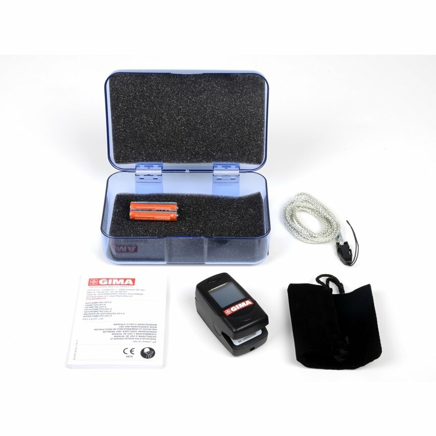 GIMA OXY-6 Prstový pulzný oxymeter s funkciou stabilizácie pohybu