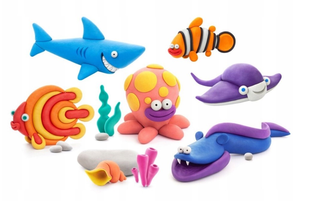 HEY CLAY Ocean Modelovacia hmota set, Oceán