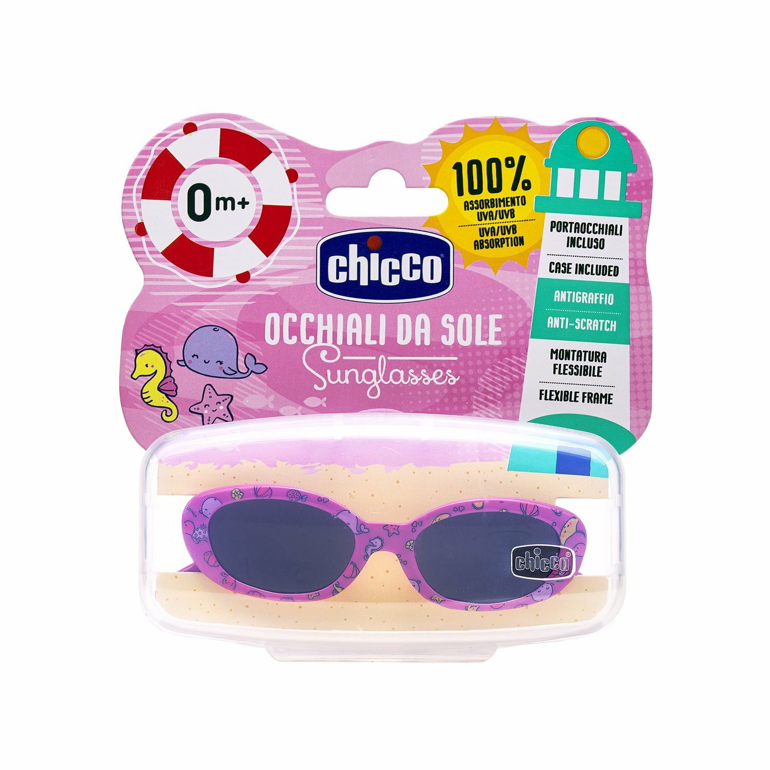 Chicco Detské slnečné okuliare  MY/22, dievča, od 0m+