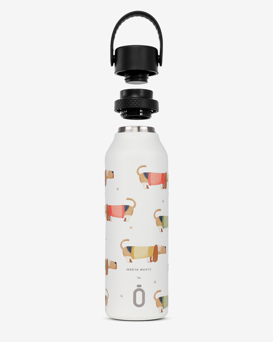 Runbott Mii Nerezová termofľaša s izoláciou – 600ml, Basset