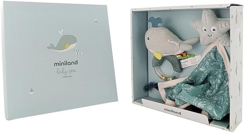 Miniland BABY SEA GIFT PACK – Darčeková sada pre bábätko, oceán