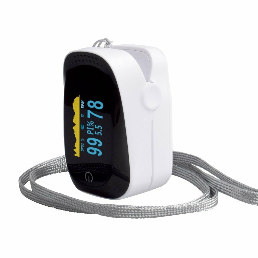 IMDK C101A2, Pulzný oxymeter OLED s 8 hodinovou pamäťou