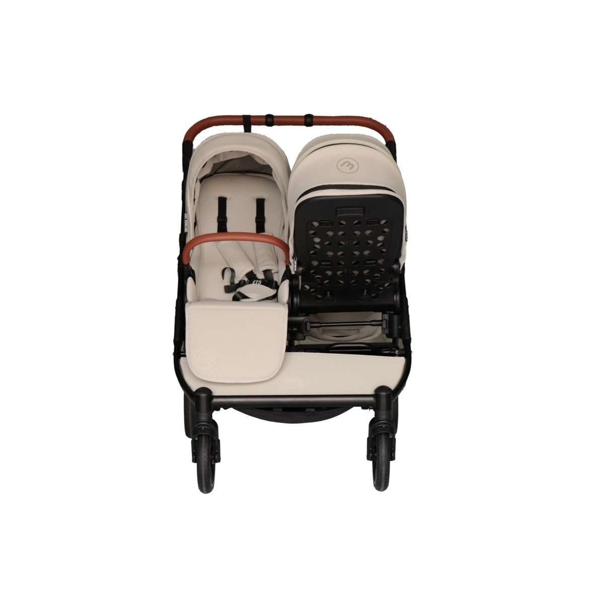 Baby Monsters Hlboká vanička Easy Twin 5 – Stone