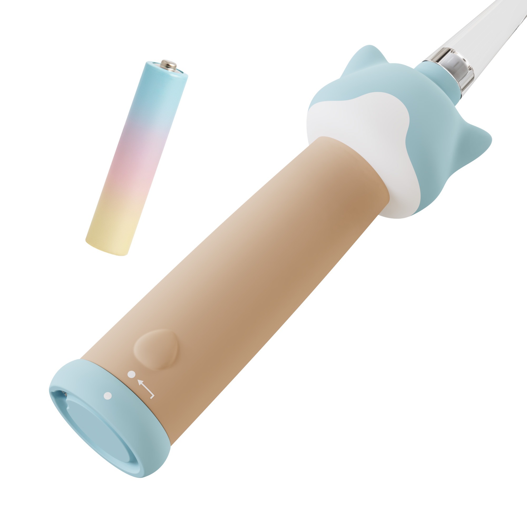 VITAMMY ePUPPY Detská sonická zubná kefka (0–6 rokov) + 2 hlavy kefky – Modrá