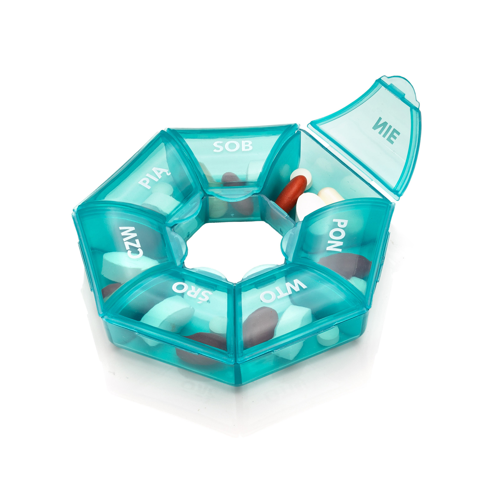 VITAMMY PILLA ROUND 7x1 Týždenný dávkovač liekov