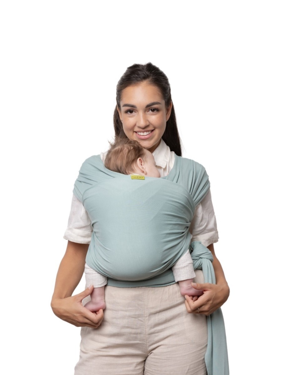 BOBA Wrap Šatka na nosenie detí, morská zelená