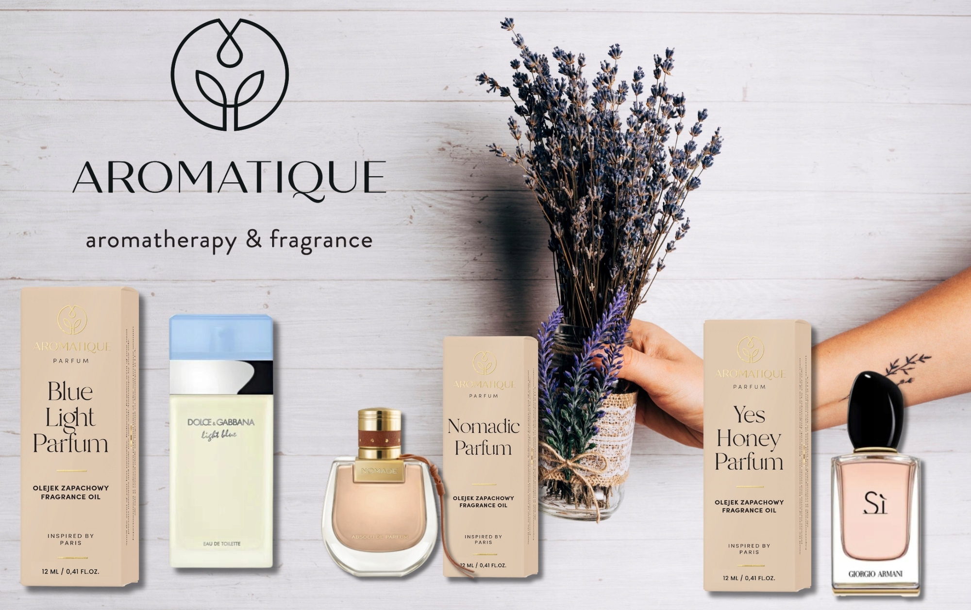Aromatique Rose Madelaine Parfémový olej inšpirovaný Locherber Milano-Rose Madelaine, 12ml