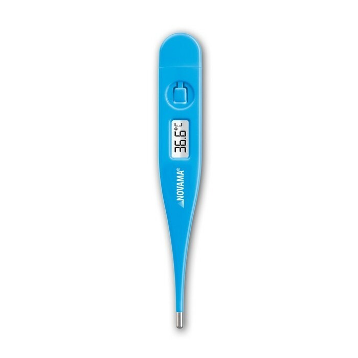 NOVAMA White Delta Elektronický digitálny teplomer so 60 sekundovým meraním, modrý