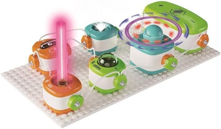 Miniland Electrofun Génius obvodov  Veľká vedecká laboratórna sada Elektronické experimety