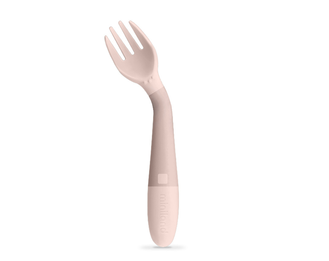 Miniland Dolce  5-dielny set na jedenie pre deti, okrúhly, ružový