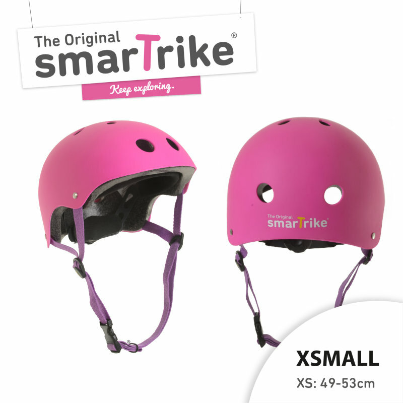 Smart Trike Cyklistická prilba, veľkosť XS - ružová, 12m+