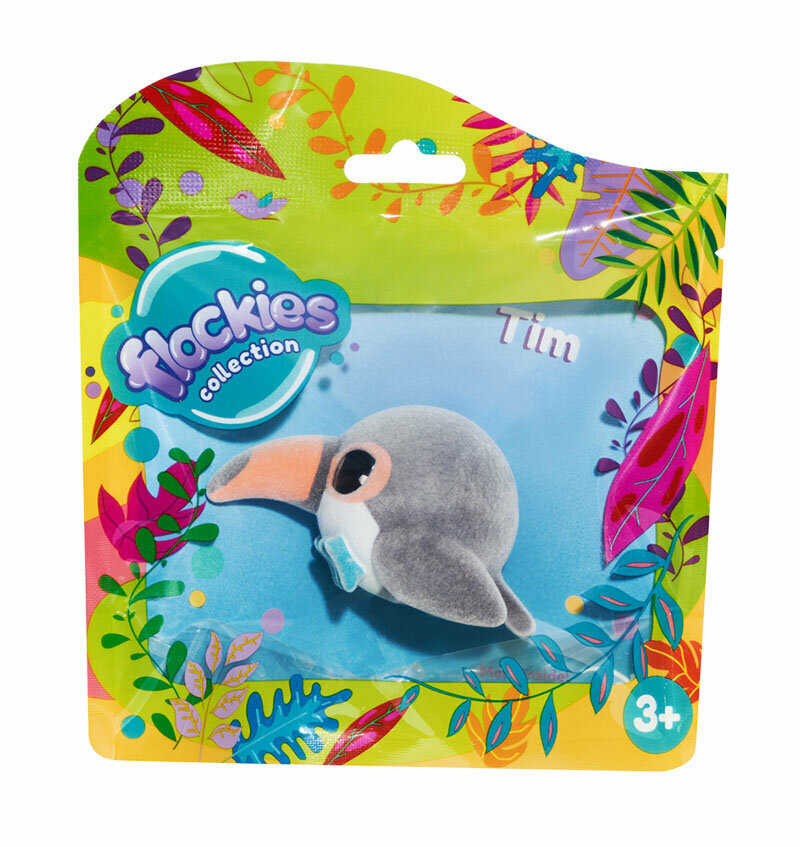 Flockies Tukan - Zberateľská figúrka Tukan Tim