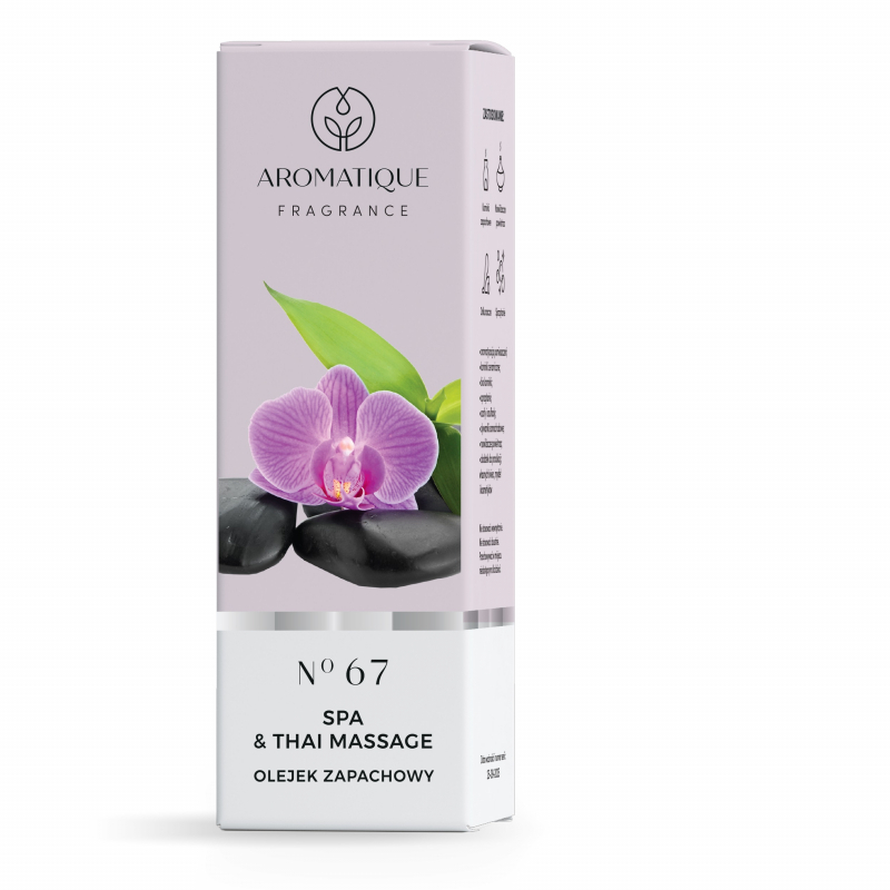 Aromatique Spa & Thai Massage Vonný olej s vôňou Kúpeľné a thajské masáže, 12ml