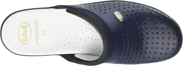 Scholl Clog Back Guard – Zdravotné pracovné dreváky Professional (Modré), veľ. 43