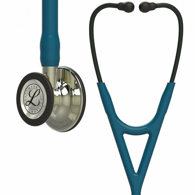 3M Littmann Cardiology IV 6190, Champagne-Finish, kardiologický stetoskop, karibská modrá