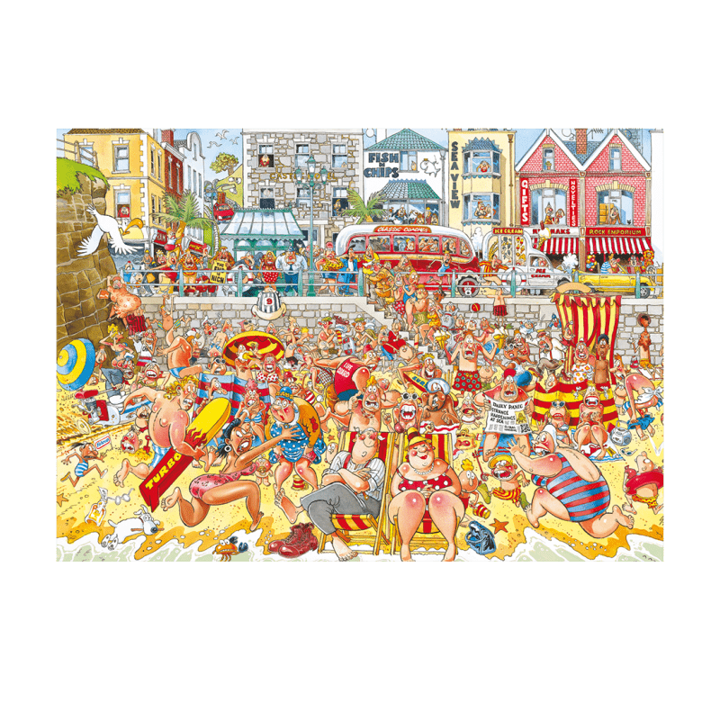 Jumbo Wasgij Puzzle - Hight Tide!, 1000 dielikov