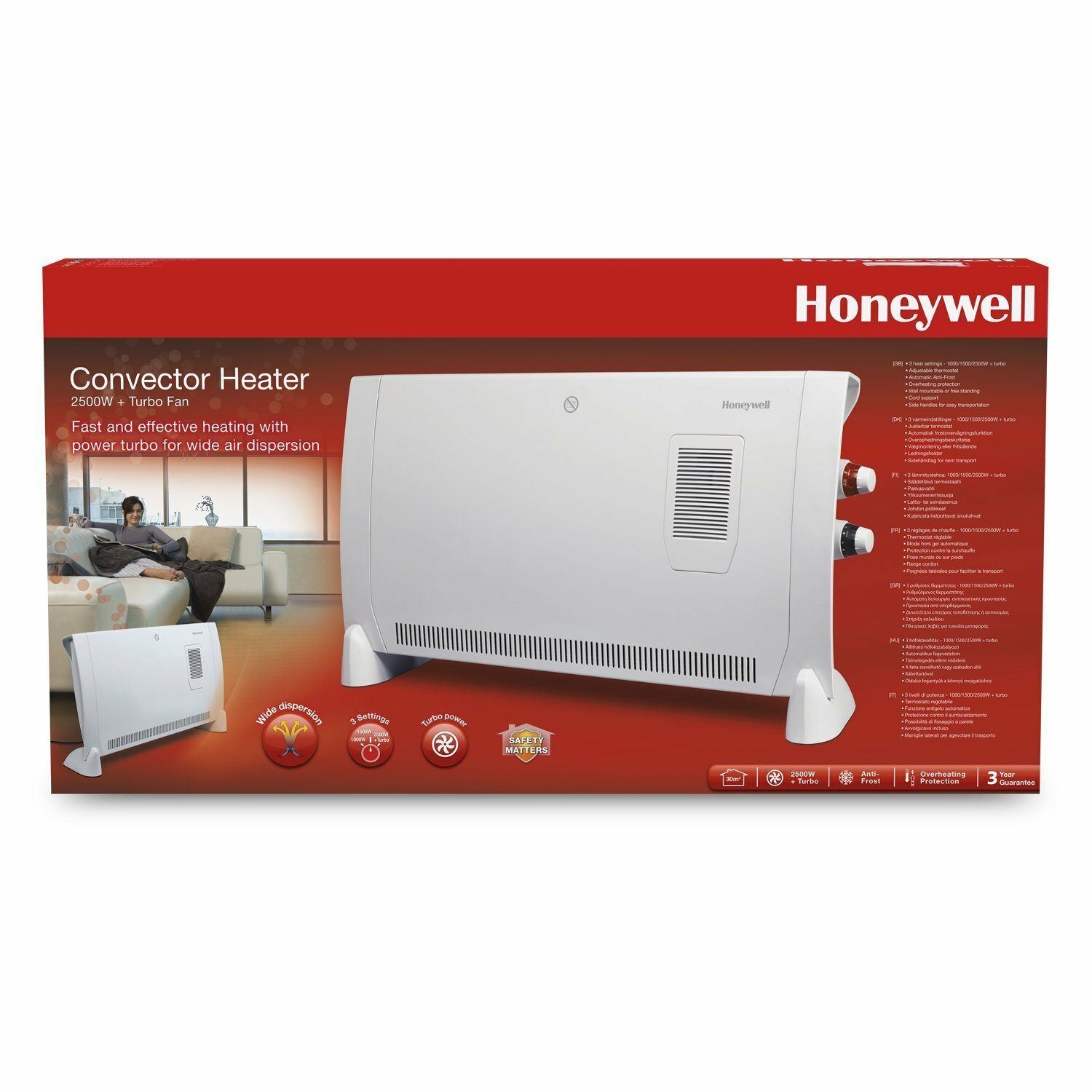 Honeywell HZ824E Elektrický ohrievač