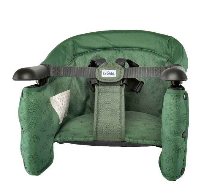 Trunki Závesná jedálenská stolička/kreslo na stôl – Zelená
