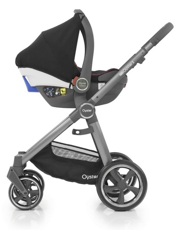 Oyster Adaptéry na autosedačku na kočík Oyster 3 - BeSafe, Maxi-Cosi