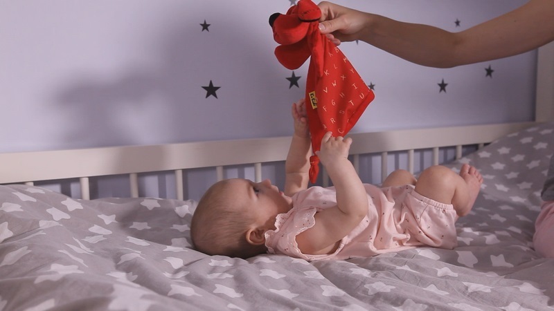 Ks Kids Senzorický maznáčik / plyšová hračka - Psík