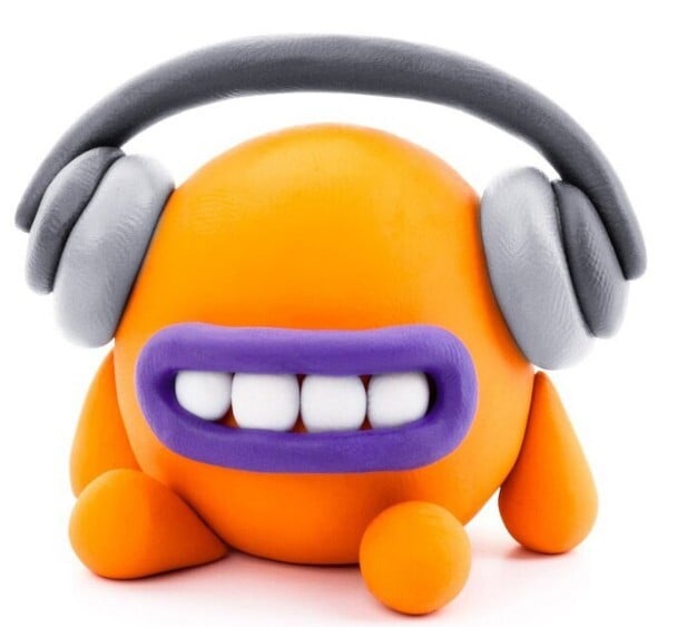 HEY CLAY Aliens Muzon Modelovacia hmota, Mimozemštan Muzon