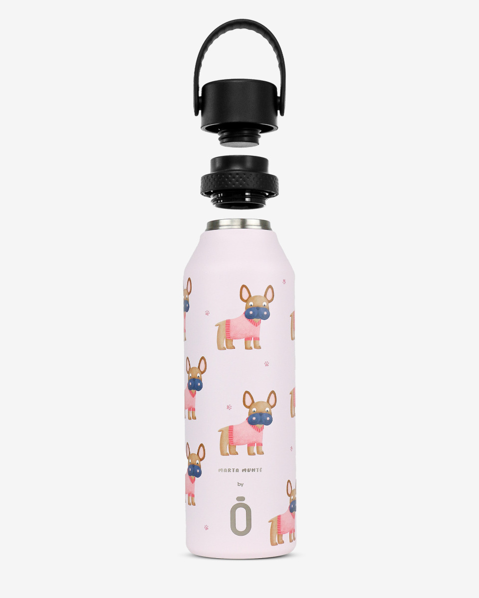 Runbott Mii Nerezová termofľaša s izoláciou – 600ml, Bulldog