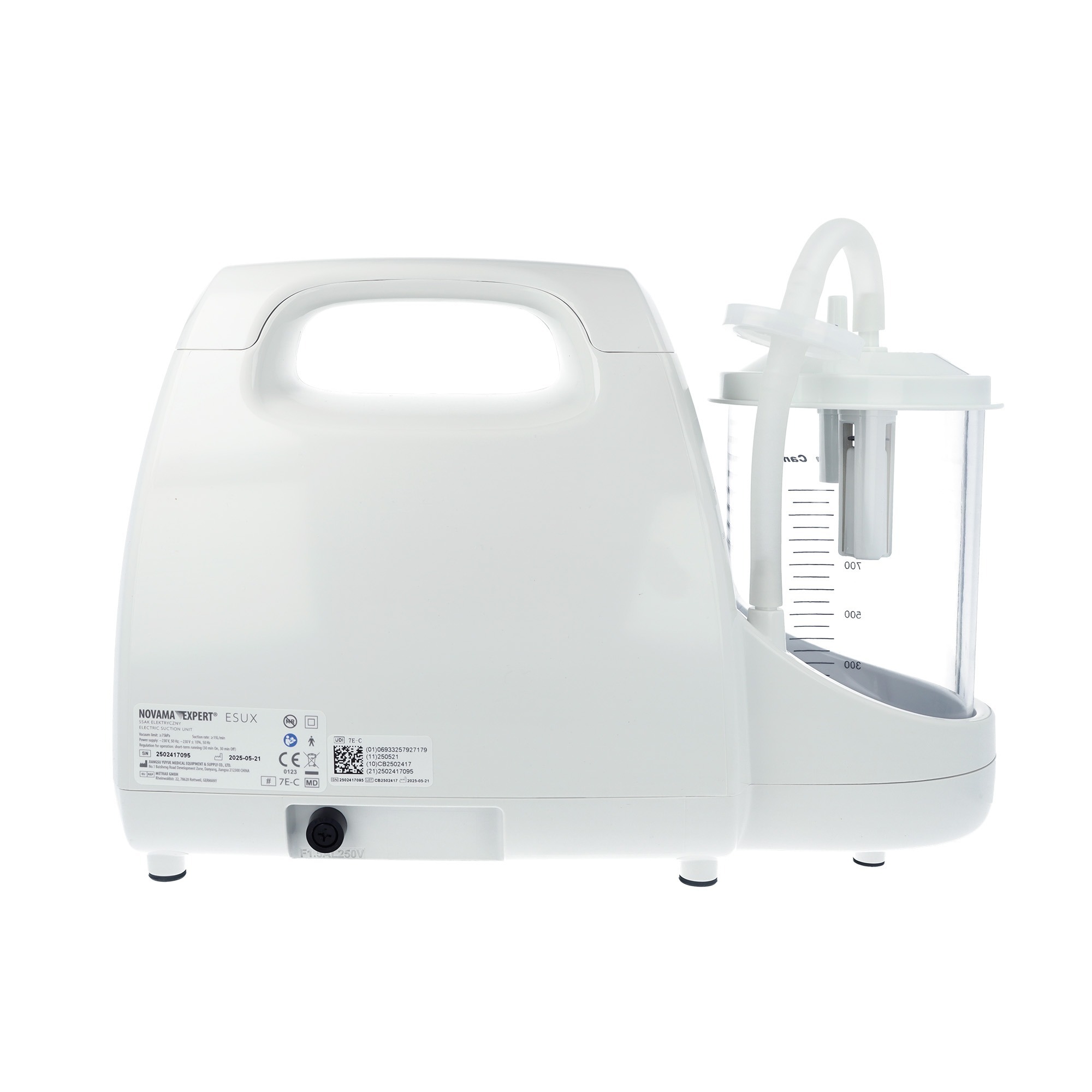 NOVAMA EXPERT ESUX 7E-C Elektrická odsávačka napájaná zo siete