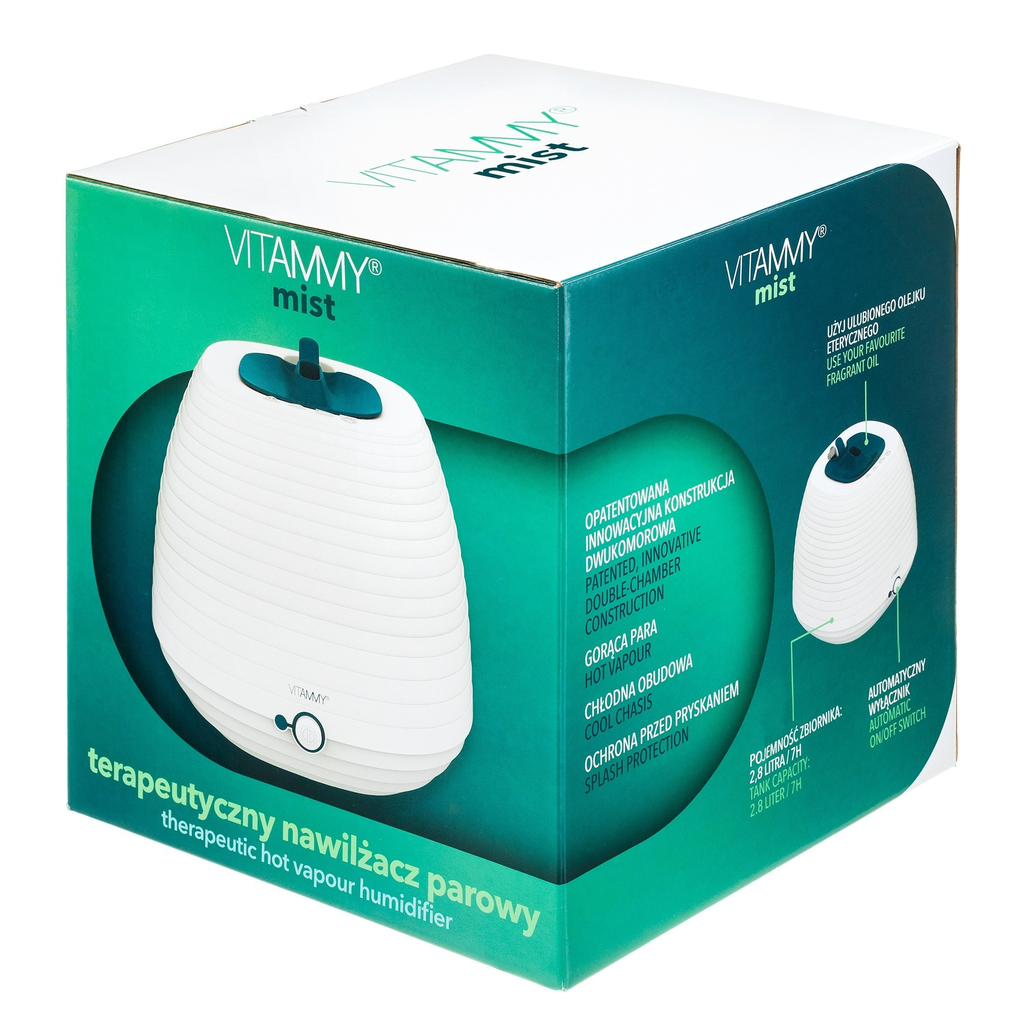 VITAMMY MIST terapeutický parný zvlhčovač