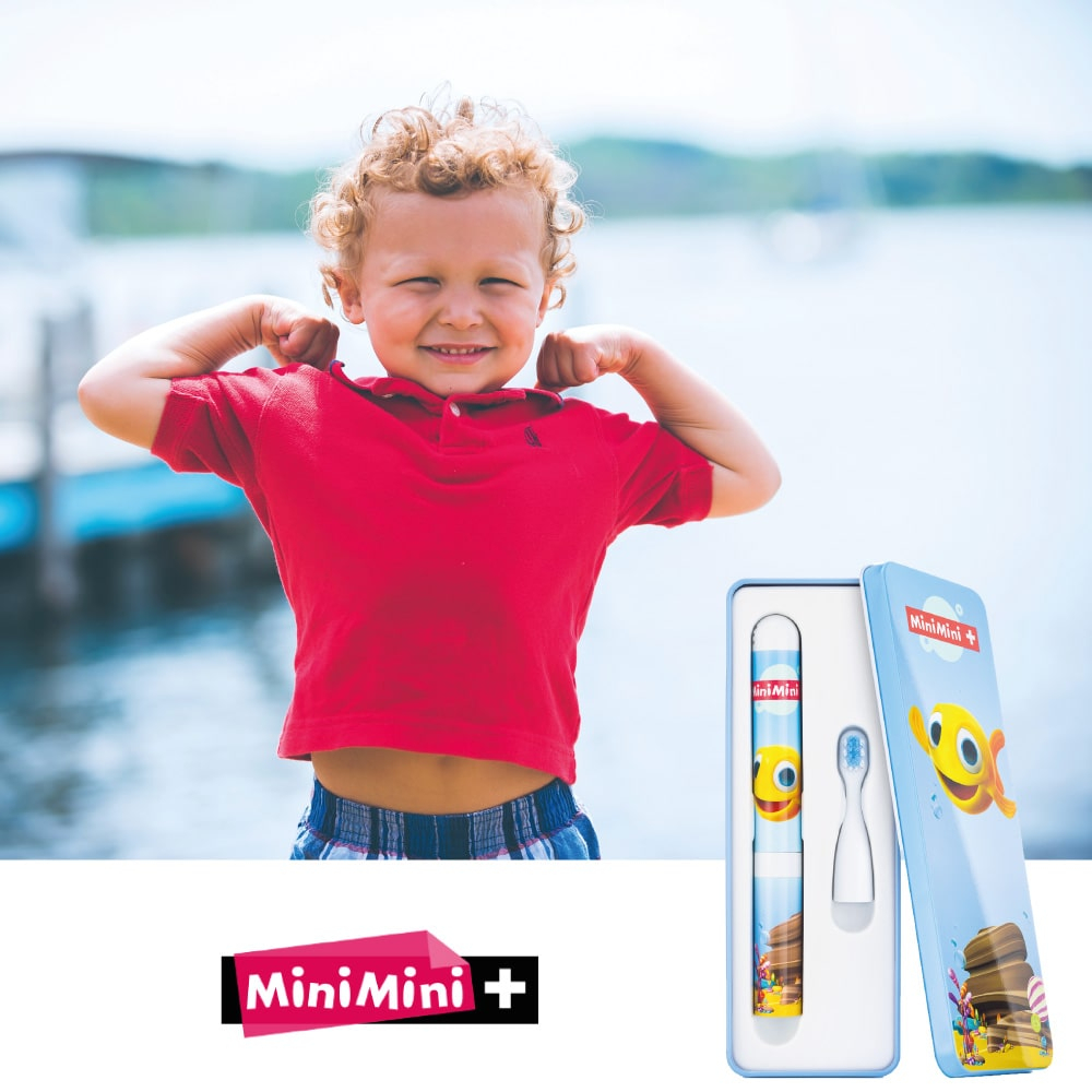 VITAMMY SMILE MiniMIni+ Detská sonická zubná kefka, Ryby, od 3 rokov