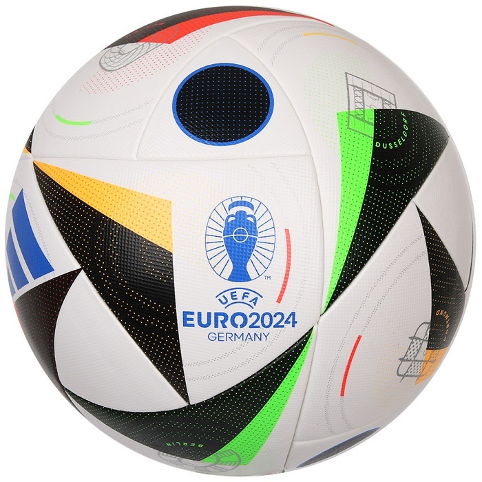 Adidas EURO 24 Competition Futbalová zápasová lopta - bezšvová, veľ. 5