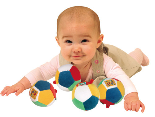 Ks Kids Moja prvá hrkajúca loptička