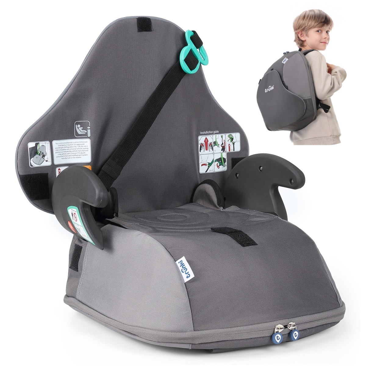 Trunki BoostApak Detský batoh s integrovanou detskou autosedačkou