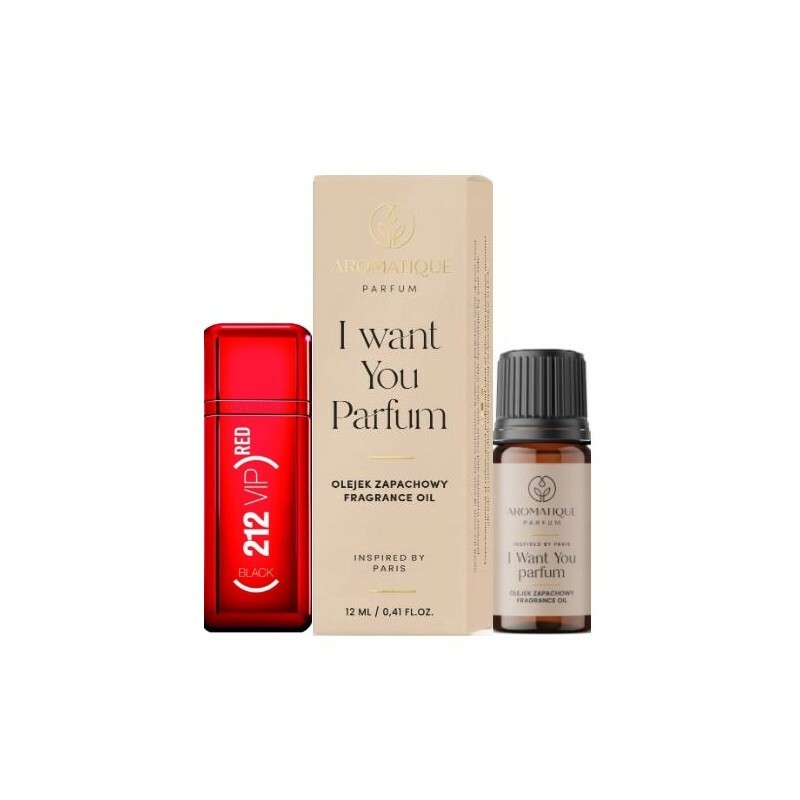 Aromatique I Want You Parfémový olej inšpirovaný Carolina Herrera-212 Vip Black Red,12ml