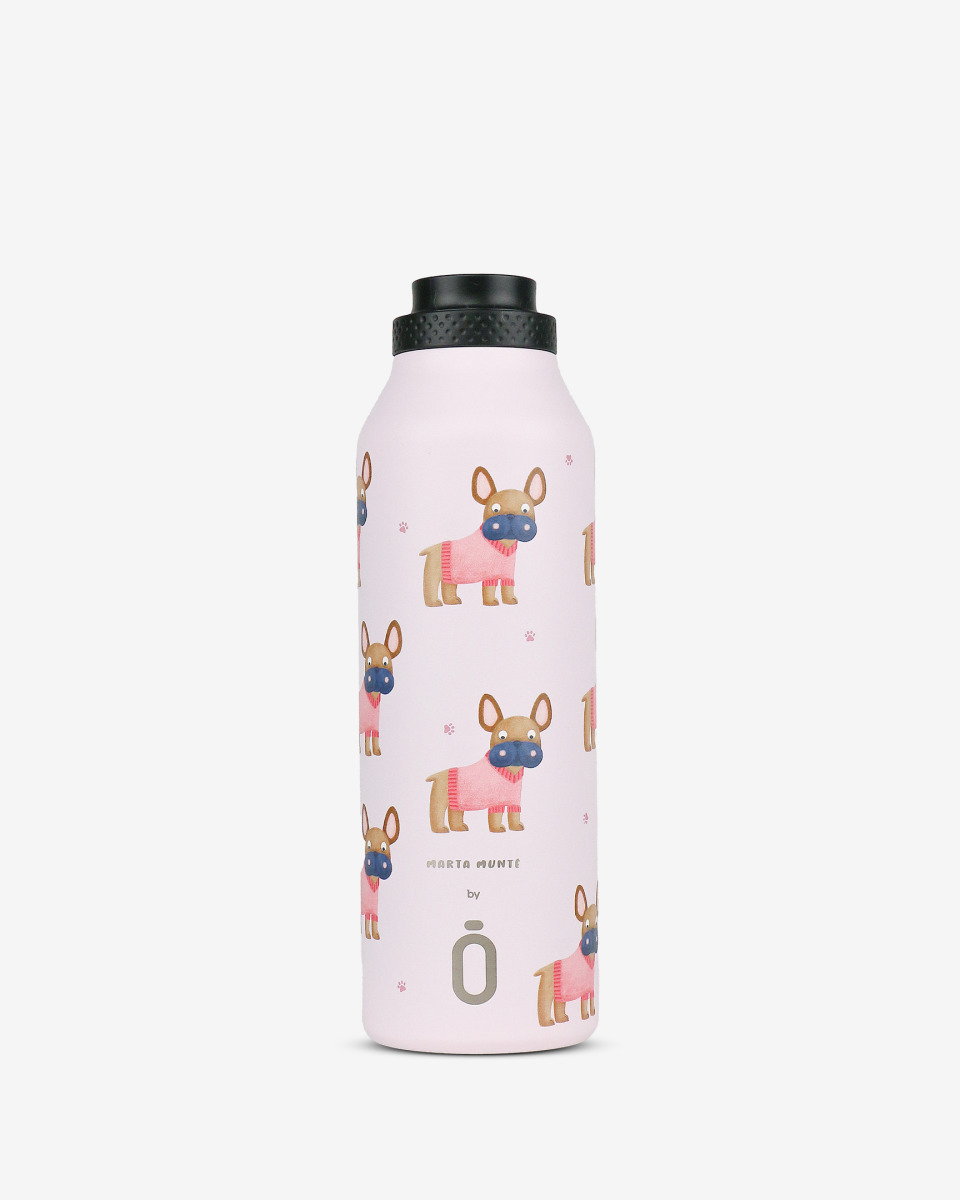 Runbott Mii Nerezová termofľaša s izoláciou – 600ml, Bulldog