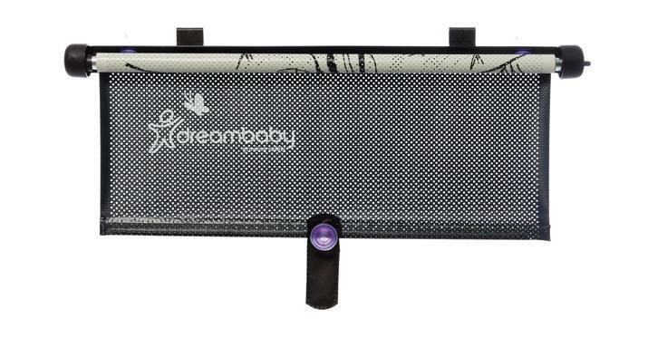 Dreambaby Nastaviteľná roleta do auta s UV filtrom, obojstranná, zebra