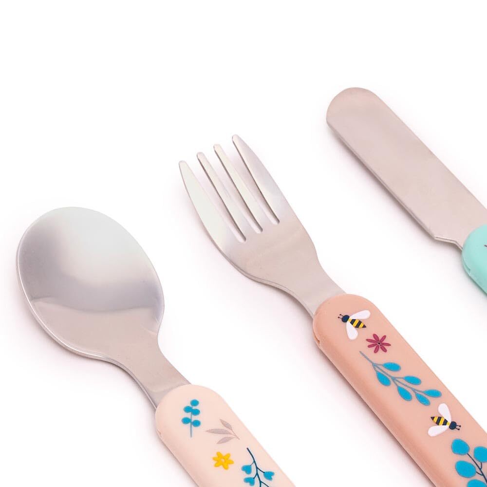 Miniland Detský príbor z nehrdzavejúcej ocele Dreamland (Sada príborov)