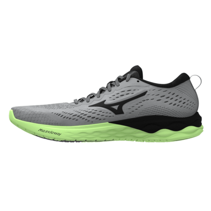 Mizuno Wave Revolt 2 Pánska bežecká obuv, šedá/zelená, veľ. 45