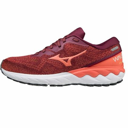 Mizuno Wave Skyrise 2 Dámska bežecká obuv, červená/oranžová, veľ. 40,5