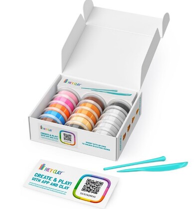 HEJ CLAY Set Buddies Modellező gyurma készlet, Kutyák