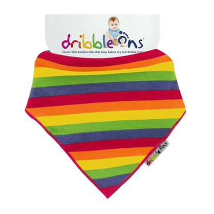 Dribble Ons Designer Rainbow - dribble ons